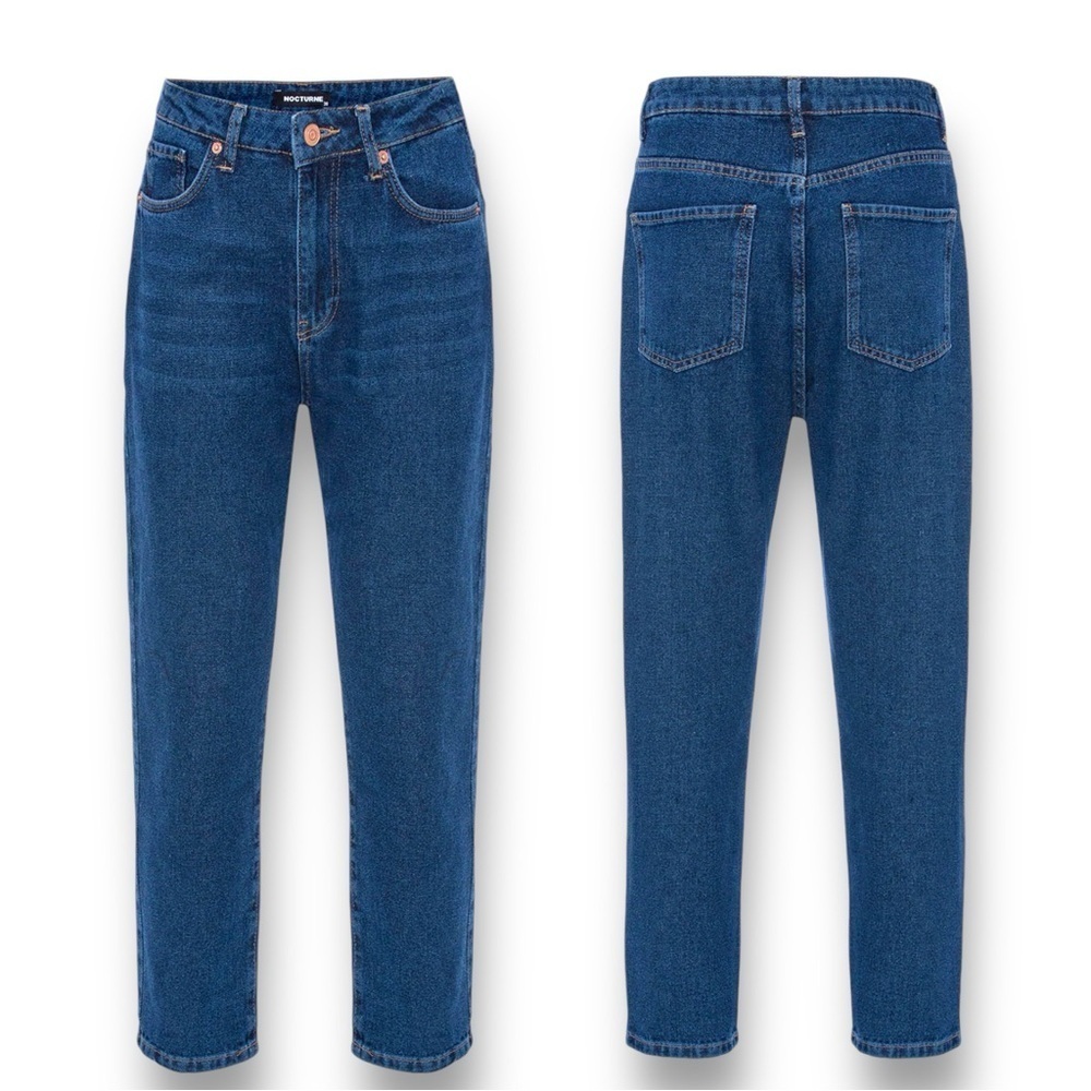NWT Nocturne High Waist Mom Jeans Size Large